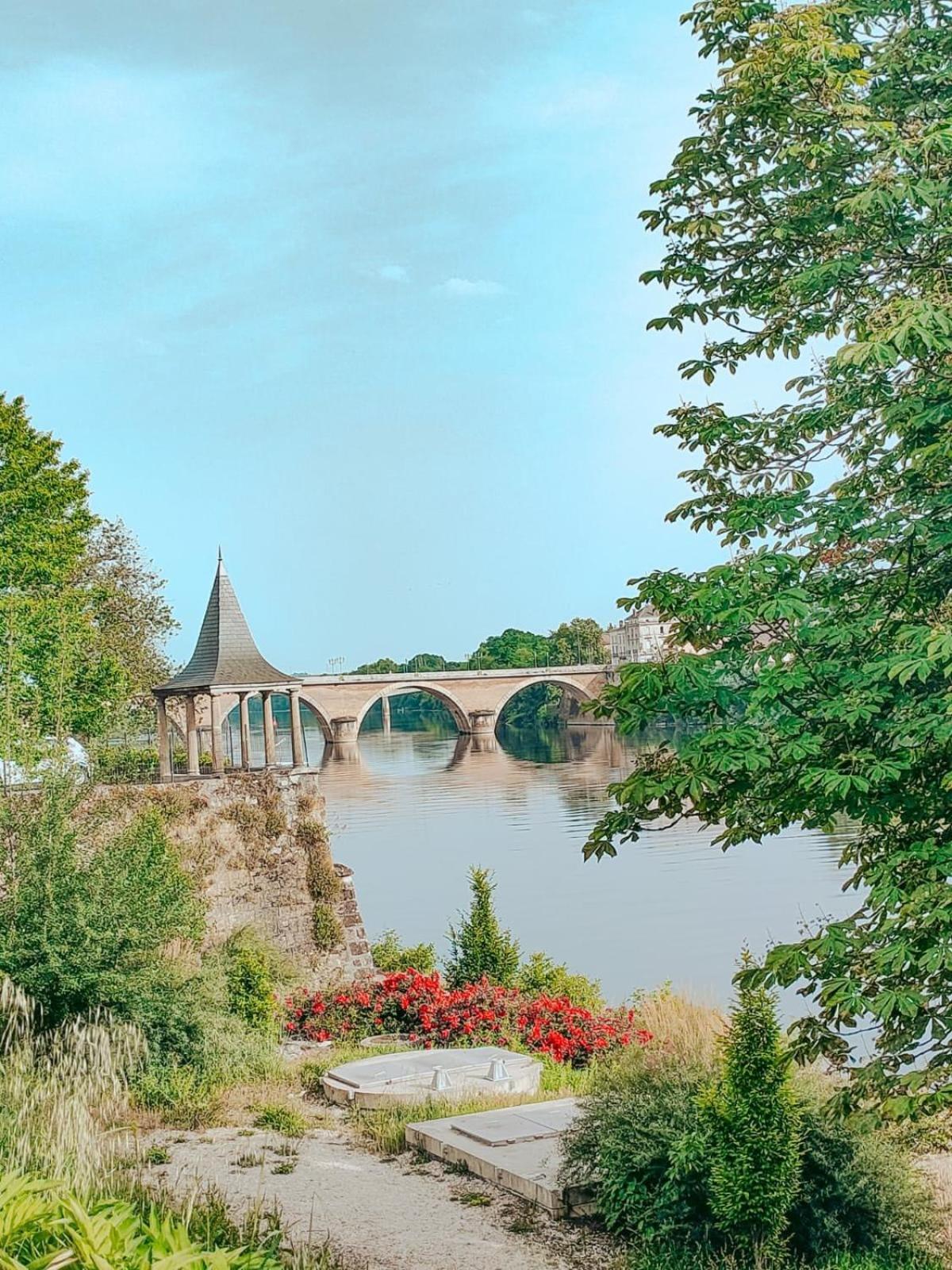 Le Vin Quatre - Studio Avec Vue Dordogne Et Parking Privatif Bergerac Eksteriør billede