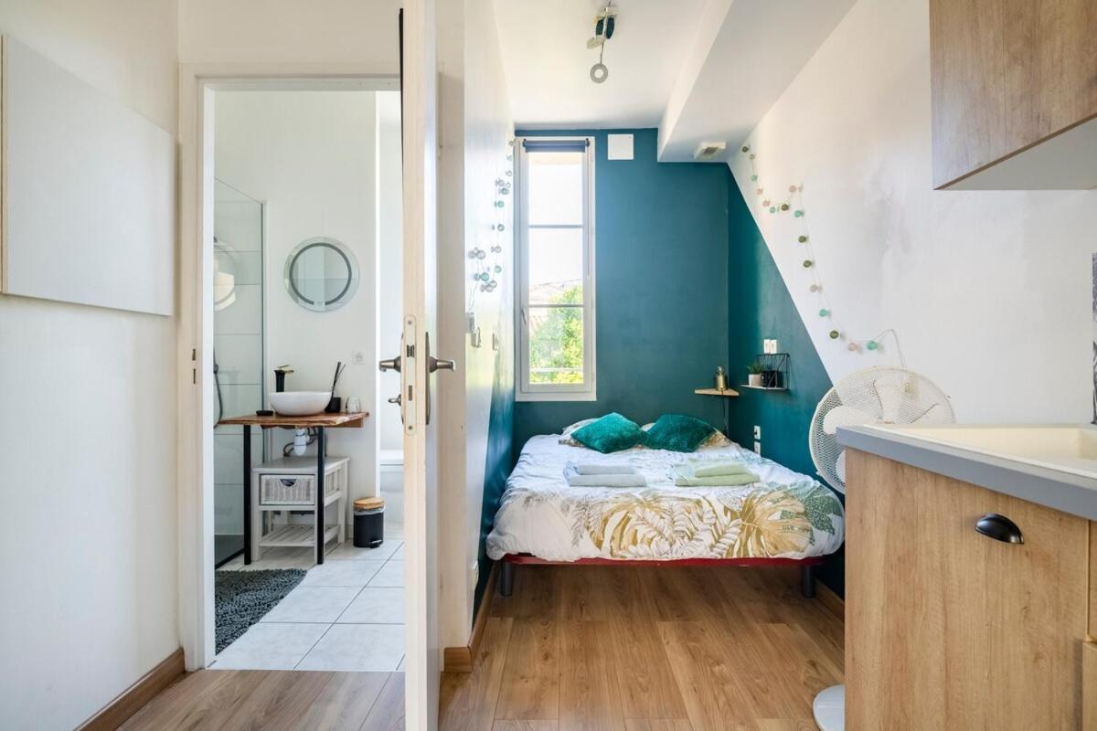 Le Vin Quatre - Studio Avec Vue Dordogne Et Parking Privatif Bergerac Eksteriør billede
