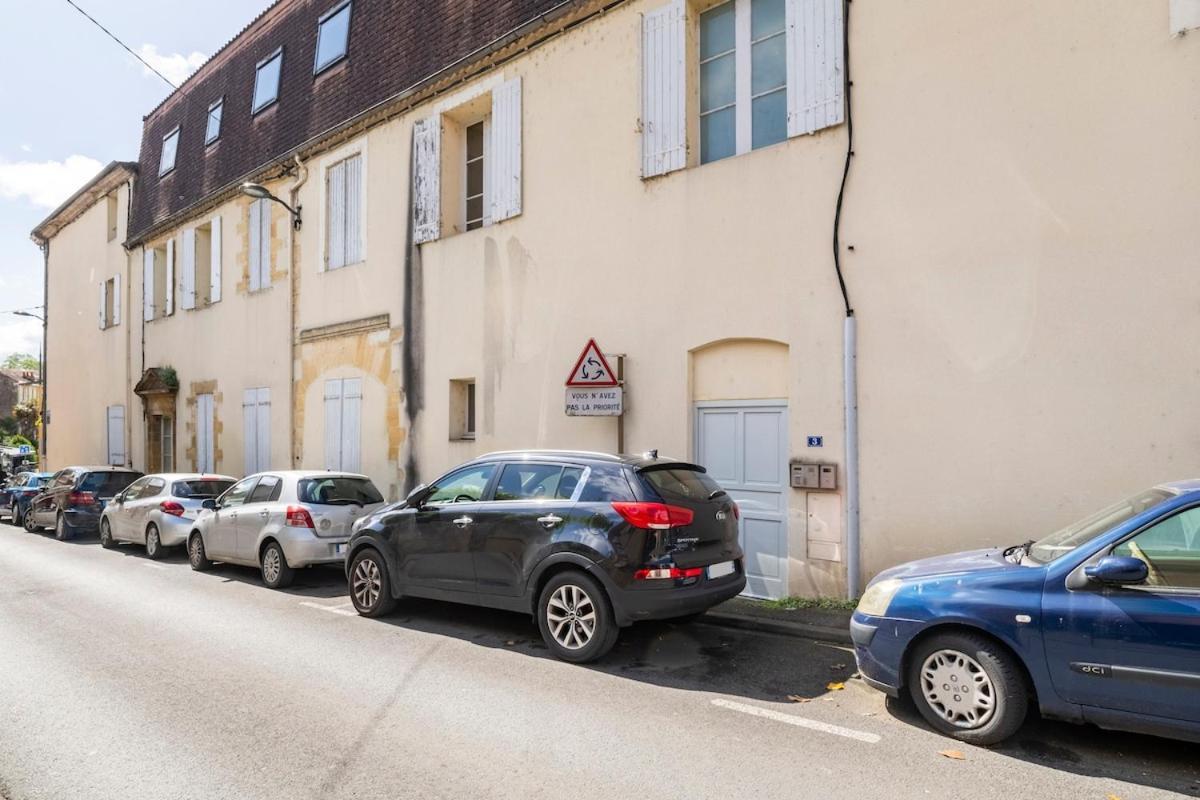 Le Vin Quatre - Studio Avec Vue Dordogne Et Parking Privatif Bergerac Eksteriør billede