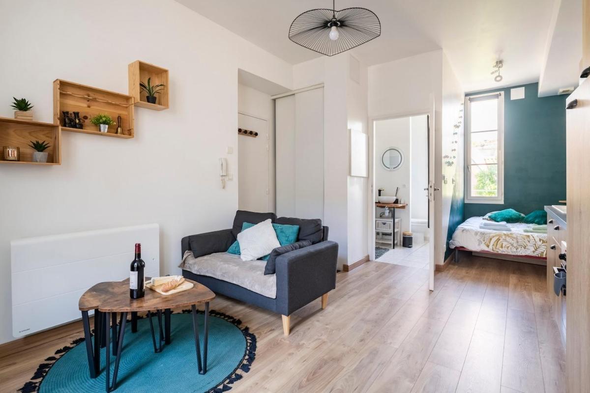 Le Vin Quatre - Studio Avec Vue Dordogne Et Parking Privatif Bergerac Eksteriør billede